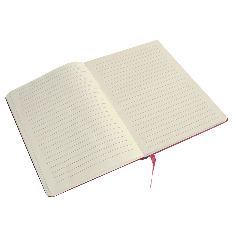 Quaderno appunti con porta penna fogli a Righe formato 14 x 21 cm